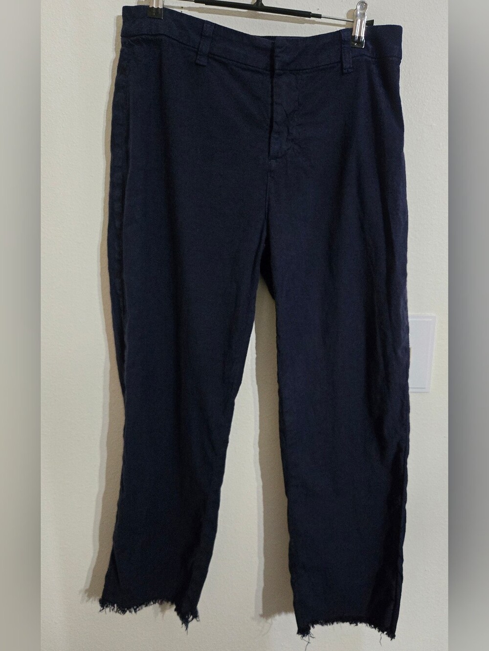 Frank & Eileen Navy Straight-Leg Chinos